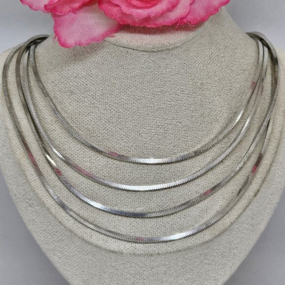 MILOR 925 Sterling Silver 2mm Serpentine Box Chain Necklace or Bracelet 60" 40g - Picture 5 of 12